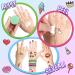 Creative Kids Unicorn Glitter Tattoo Kit - 150+ Temporary Tattoos for Girls - Birthday Party Arts & Crafts Gift - Ages 6 - Buy Online on GoSupps.com