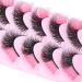 Pink Fluffy Cat Eye Mink False Eyelashes - 5 Pairs Pack by ALICROWN - Buy Online on GoSupps.com