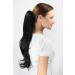 WIG ME UP T116-1B Black Straight Ponytail Braid - 50 cm Long Hairpiece for International Shipping - Buy Online on GoSupps.com