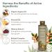 Organic Hair Shampoo for Women - Hydrating Aloe Vera & Strengthening Avocado - 97.5% Natural Vegan Moisturizing & Hypoallergenic - 8.5 Fl Oz (Argan) - International Shipping Available - Buy Online on GoSupps.com