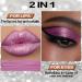 FOCALLURE Metallic Chameleon Liquid Lipstick - Diamond Glitter Lip Gloss - Shimmery Finish - Long-Lasting Intense Pigment - 03 RUBELLITE - Buy Online on GoSupps.com