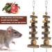 Organic Apple Wood Myive K Toy Tools - 3-Piece Small Animal Snack Toys for Rabbits Guinea Pigs Hamsters & Chinchillas | Natural Teeth Grinders - Buy Online on GoSupps.com