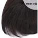 Men's Black Real Human Hair Wig System - Invisible Forehead Hairpiece with Fringe Bang Replacement - Buy Online on GoSupps.com