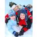 Eurzom 4 Pairs Kids Winter Ski Snow Gloves - Waterproof & Windproof - 5-8 Years - Red, Blue, Black, Navy Blue - Buy Online on GoSupps.com