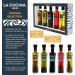 Kimm & Miller Luxury Infused Olive Oil Gift Set - 5 Cooking Oils and Balsamic Vinegar - Italian Cooking Gifts for Men & Women - Buy Online on GoSupps.com