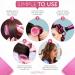 WESTALIO 41 PCs Hair Rollers With Clips-18 Durable Self Grip Heatless Hair Curlers Rollers-16 Duckbill Hair Clips-1 Comb For Long & Short Hair Comes in 3 Sizes 64mm 46mm 35mm 28mm (6 pcs each) - Buy Online on GoSupps.com