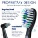 Sonic-FX Duo Dual Handle Electric Toothbrush Set - 3 Modes, Smart Timer, 14 Brush Heads - Black/White - Buy Online on GoSupps.com