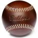 The Balloon massage ball made of leather brown small 6 cm diameter - fascia ball in a cotton bag individually or as a set