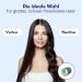Ponik's Hair Roller Curlers - Self-Adhering Set (12 Pieces) | 48mm Green Hair Rolls for Beautiful Curls - Buy Online on GoSupps.com