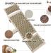 UNMERA Acupressure Mat and Pillow Set - Natural Premium Linen - XL - 5-Piece Set - Buy Online on GoSupps.com