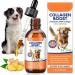 Premium Grass-Fed Liquid Collagen for Dogs - Skin and Coat Support Supplement with Biotin Vitamin C and Hyaluronic Acid
