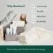 Naturally Natures 4 Layer Bamboo Cloth Diaper Inserts with Gussets - Pack of 12 | Reusable Liners for Cloth Diapers - Buy Online on GoSupps.com