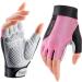 Freeetoo fitness gloves women men training gloves weightlifting gloves sports gloves for strength training bodybuilding gym workout pull -ups strength sport & crossfit training pink women L