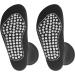 Physician Approved Diabetic Gripper Socks 3 Pack - Unisex Non Skid Slipper Socks - Black - Skid 2 10-13 - Buy Online on GoSupps.com