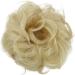 CAISHA by PRETTYSHOP Large Hairpiece Scrunchy Updo Curly Messy Bun Platinum Blonde #613B G11E - Buy Online on GoSupps.com