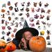 Halloween Temporary Tattoos for Kids - 156 Pcs in 52 Designs - Waterproof Fake Pumpkin Stickers for Boys and Girls - Party Favors - Buy Online on GoSupps.com