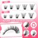Premium Lash Extension Kit - 320pcs Fluffy 60D & 80D Individual Lashes Thin Band Cluster Lashes Bond & Seal Tweezers & Brush | Shop Worldwide - Buy Online on GoSupps.com