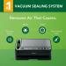 FoodSaver Vacuum Sealer Machine with Automatic Bag Detection - Sealer Bags and Roll - Silver Vacuum Sealing System for Airtight Food Storage and Sous Vide - Buy Online on GoSupps.com