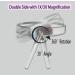 WMugthome Portable 2-Sided Round Makeup Mirror with 1X and 3X Magnification - Silver 6in - Buy Online on GoSupps.com