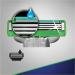 Gillette Mach3 Sensitive Razor Blades for Men - 4 Refills | Stronger-Than-Steel Blades - Buy Online on GoSupps.com