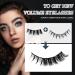 Shop Half Lashes: 14 Pairs Natural Cat Eye False Eyelashes - Handmade Soft Faux Mink & Clear Band - Buy Online on GoSupps.com