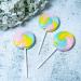 Unicorn Wheel Lollies - Swirl Lollipops - Rainbow Lolly - Party Favour - Sweets - Rock Candy - Baby Showers (2) - Buy Online on GoSupps.com