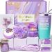 Cadeau Femme 11 Pi ces Cadeau Anniversaire Maman Original Utile Coffret Soin Femme Coffrets de Bain et de Soins pour No l Fete des Meres Saint-Valentin Maman Collegue Amie Soeur Violet