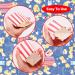 LAANCOO 100Pcs Popcorn Boxes 4.5 Inches Tall Red & White Popcorn Bags Mini Pop Corn Buckets Cardboard Candy Containers for Party Snacks Candies Popcorn Gift Bags Christmas - Buy Online on GoSupps.com