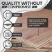Walnut Plywood Sheets for Crafts 1/8 inch 3mm Plywood Sheets for Laser Cutting Wood Burning Architectural Models Drawing - 6 Pack Walnut Wood Sheets 12 x 12 inch (SS Custom Products) 1/8'' x 12'' x 12'' Walnut - Buy Online on GoSupps.com