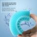 Silicone Body Scrubber & Bath Brush - Upgrade 2-in-1 Shower Tool for Gentle Massage and Cleansing - Buy Online on GoSupps.com