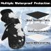 Olreco Toddler Snow Gloves - Waterproof Winter Mittens for Kids 3-4 Years - Black - Buy Online on GoSupps.com