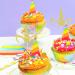 Arthsdite 24Pcs Unicorn Horn Cupcake Toppers Gold Glitter Unicorn Cupcake Picks for Unicorn Theme Baby Shower Birthday Wedding Engagement Party Cake Decorations Supplies - Gold Glitter - Buy Online on GoSupps.com