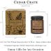 Gifts for Dog Lovers - Funny Dog Dad Candle | Light Me When The Dog Farts | Orange Patchouli Scent | Cedar Crate Market - Made in the USA - Buy Online on GoSupps.com