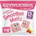 Kiddylicious Strawberry & Banana Smoothie Melts 16 x 6g - Delicious Toddler Snack - Buy Online on GoSupps.com