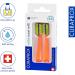 Curaprox CS 5460 Ortho Travel Refill | Duo-Pack Brush Heads for Travel Toothbrush - Orange - Buy Online on GoSupps.com
