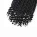 6 Packs Bohemian Box Braids Crochet Hair Curly Ends 10 Inch - Black Women (1B) - Buy Online on GoSupps.com