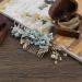 Rhinestone Pearl Flower Bridal Hair Comb - Green Wedding Hair Accessories - Buy Online on GoSupps.com