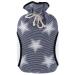 Hugo Frosch Eco Hot Water Bottle 2.0 l with Cover Muff Stars