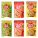 Instant Pasta Variety Bundle - With Mugshot Creamy Cheese Cajun and Roast Chicken Flavours - Ready in 5 Minutes - 366g