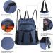 BeeGreen Navy Drawstring Basketball Bag with Ball Holder & Shoe Compartment - Perfect for Boys and Girls - Buy Online on GoSupps.com