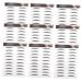 WOONEKY 10pcs Imitation Eco Eyebrow Sticker 4d Eyebrow Hair-like Eyebrows Stickers Transfer Stickers