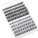 TOOCHUNAG Individual CC Curl Lash Clusters - 2 Styles for Natural Volume | DIY Soft Eyelash Extensions - 23G-Natural - Buy Online on GoSupps.com