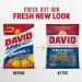 DAVID Roasted and Salted Jumbo Sunflower Seeds - 5.25 oz (Pack of 1) - Buy Online on GoSupps.com