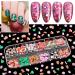 Noblife 36 Grids Christmas Nail Art Sequins | 3D Holographic Snowflake Glitter | Colorful Nail Decorations & Pickup Tools | Sparkly Confetti Nail Decals for Festive Nails - Buy Online on GoSupps.com