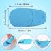 Luter 6-Piece Large Eye Flaps for Lazy Eye | Amblyopia & Strabismus for Kids & Adults (Blue) - International Shipping Available - Buy Online on GoSupps.com