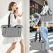 Shop Multi-Functional Diaper Bag for Babies | 7 Pieces | Large Mom Bag with Portable Changing Pad & Organizer Pockets - Perfect for Travel & Hospital Use | Gray - Buy Online on GoSupps.com