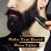 Beard Filler for Men Beard Bushy Powder Beard Shaping Filler- Black and Brown Beard Filling Pen Enhance Facial Beard Kit Mustache Repair Shape Water Proof Long Lasting Coverage (Black) - Buy Online on GoSupps.com