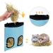 Rabbit Hay Feeder Bag Guinea Pig Hay Feeder Storage Racks 600d Oxford Cloth Fabric Hanging Feeding Hay for Hamsters Bunny Small Animals (Blue) - Buy Online on GoSupps.com