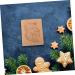 HOMSFOU 1pc Wooden Cookie Santa Candy Christmas Santa Holiday Molds Wood Cookie Xmas Cookie Ice Cream Chocolate Fudge Xmas Cookie Making Mold Embossed Embossing Machine 3D - Buy Online on GoSupps.com