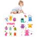 Monster, Pirate, Dinosaur Assorted Temporary Tattoos for Kids - 172pcs | Konsait - Perfect Party Favors for Boys and Girls - Buy Online on GoSupps.com